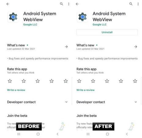 Fix  Android Apps Crashing 