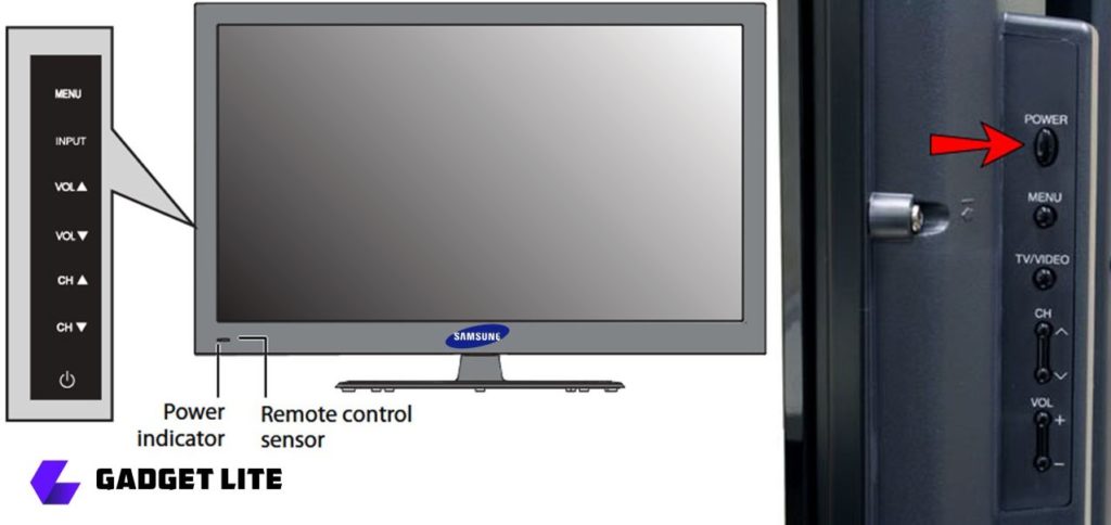 Samsung Smart Old TV 