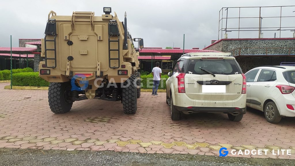 Addax MRAP is an armored vehicle
