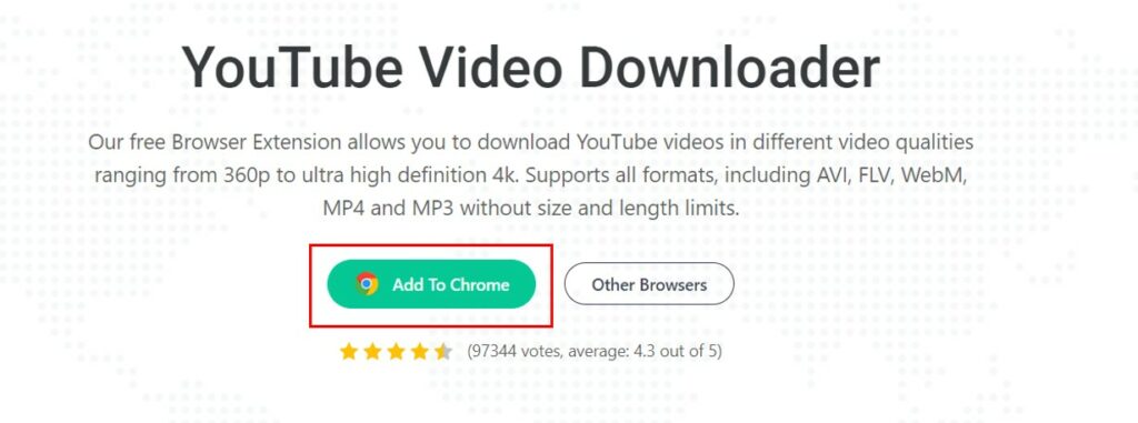 Download MP3 from YouTube - browser extension