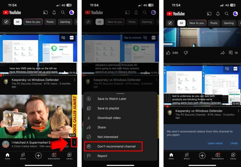 How to Block YouTube Channel on App and TV 2023