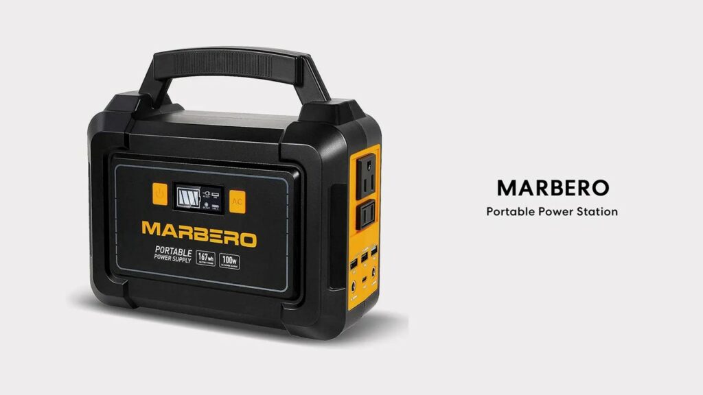MARBERO 167Wh portable power Station