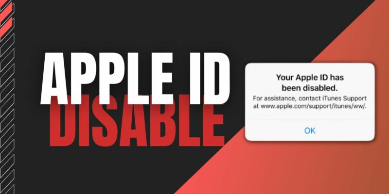 Apple ID Disabled