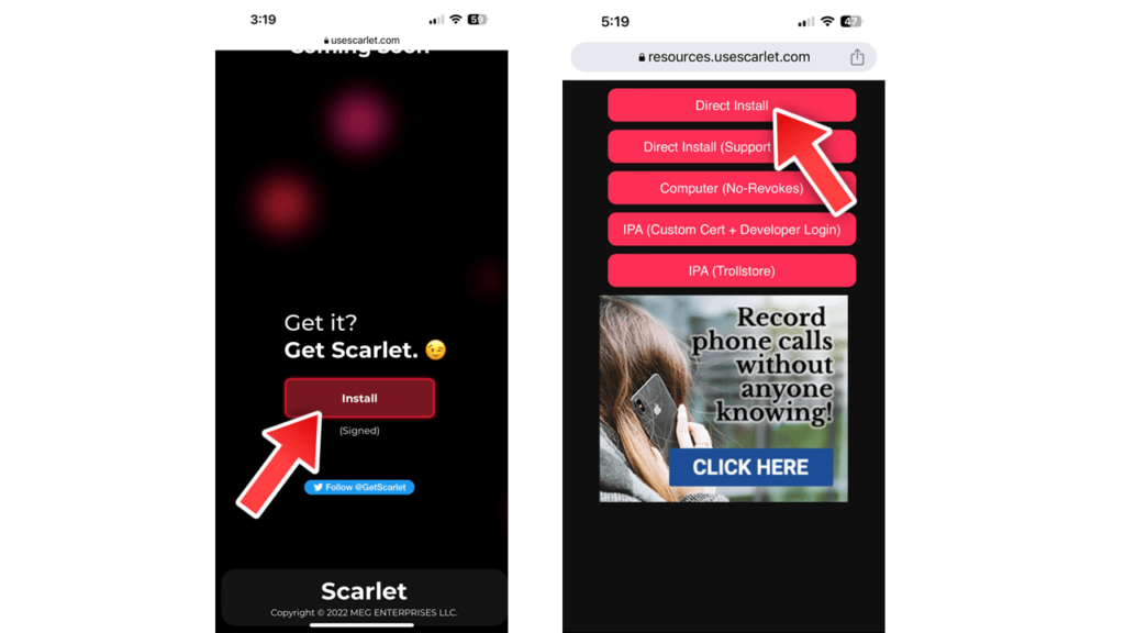 Scarlet Apps - Scarlet iOS App Download