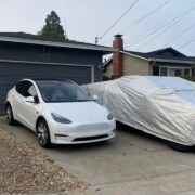 Tesla Cybertruck Covered