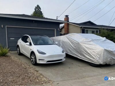 Tesla Cybertruck Covered